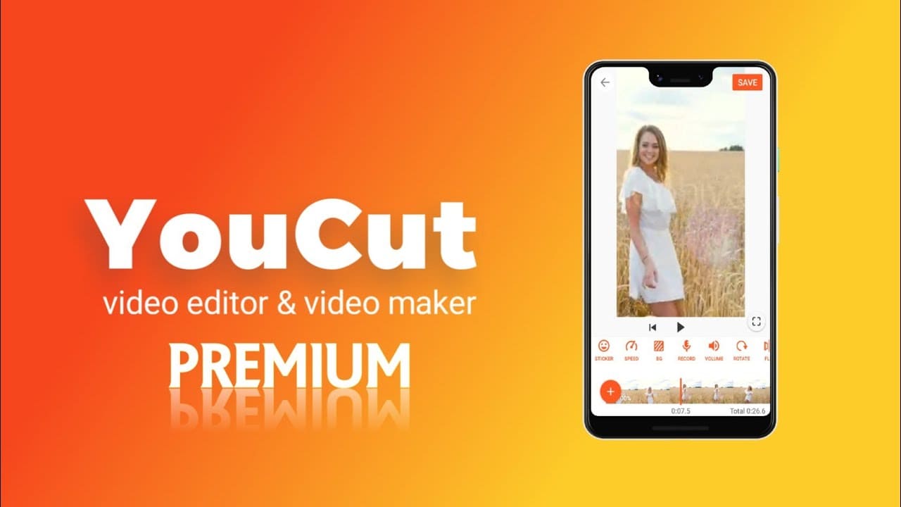 تطبيق YouCut من أقوى تطبيقات مونتاج الفيديو لليوتيوب
